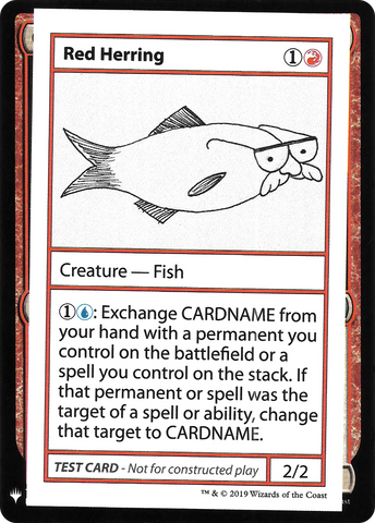 {R} Red Herring [Mystery Booster Playtest Cards][CON CMB1 062]