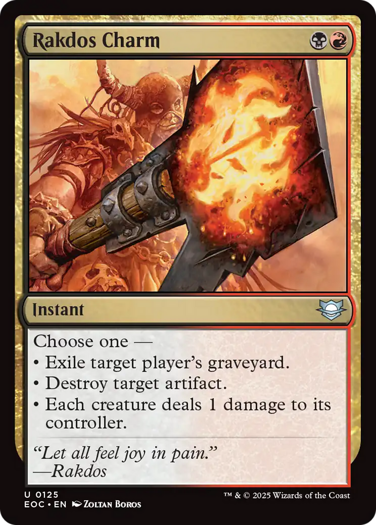{@@ EOC C} Rakdos Charm [Edge of Eternities Commander][EOC 125]