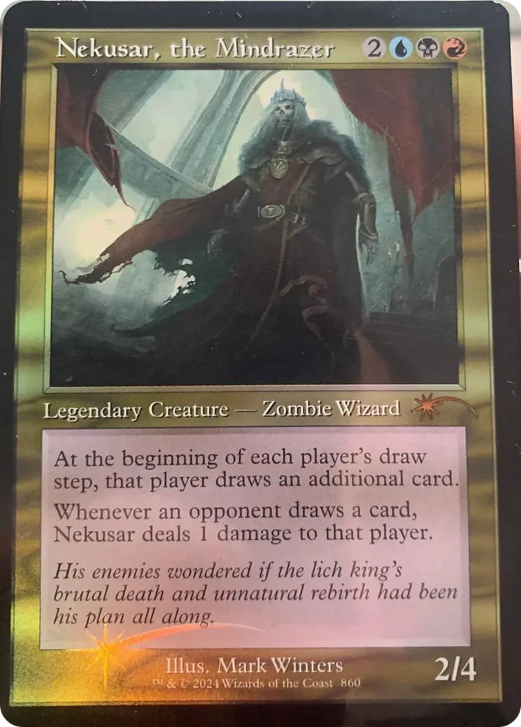 Nekusar, the Mindrazer (Retro Frame) [SLD 860]  Foil
