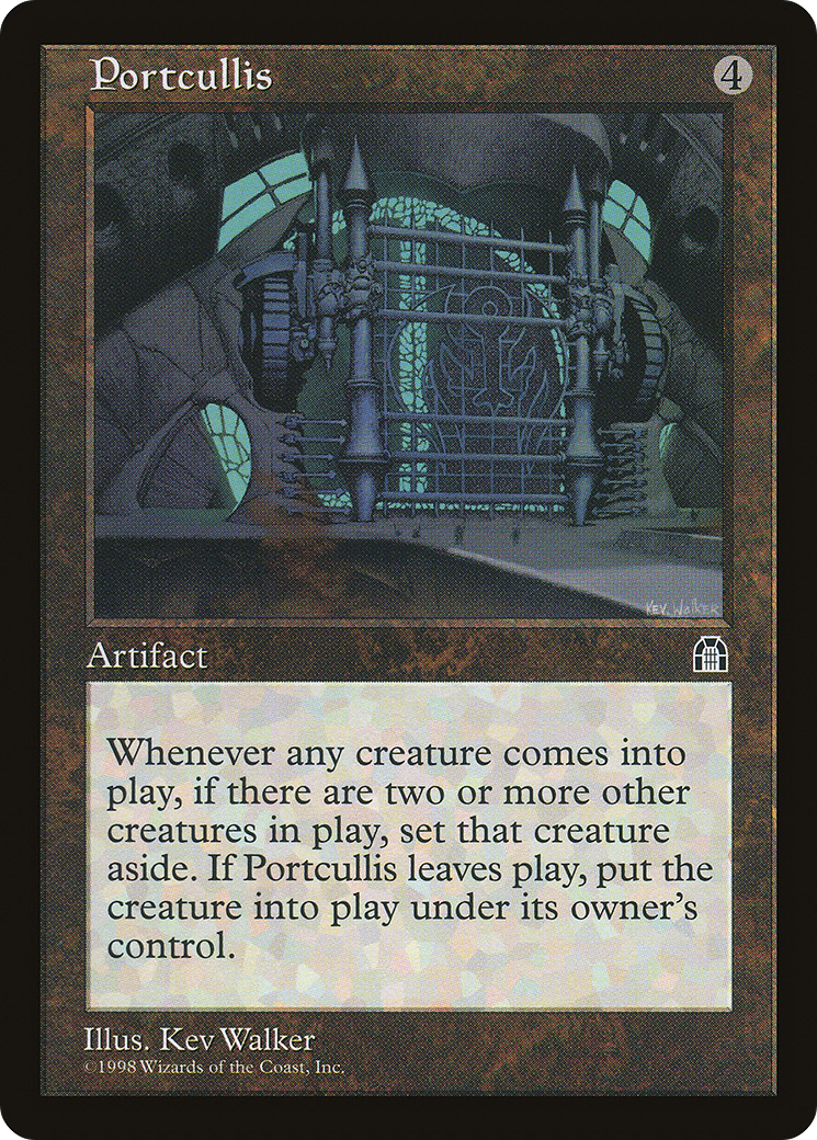 {R} Portcullis [Stronghold][STH 139]