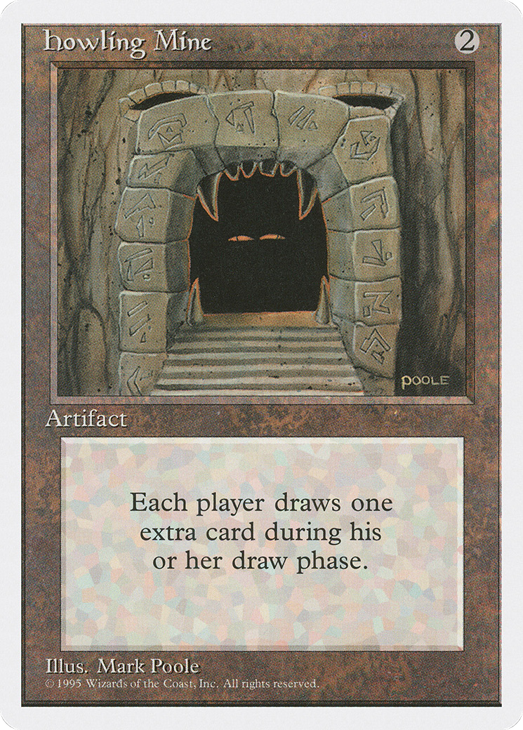{R} Howling Mine [Fourth Edition][4ED 325] - Misty Mountain Games