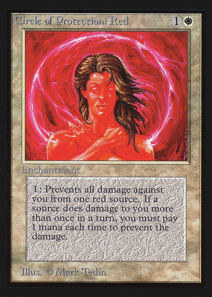 {C} Circle of Protection: Red [International CollectorsÃ¢Â€Â™ Edition][GB CEI 013]