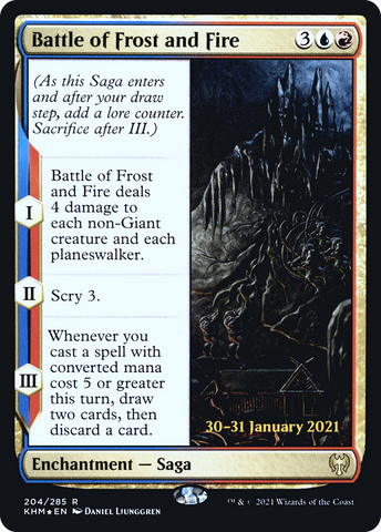 {R} Battle of Frost and Fire [Kaldheim Prerelease Promos][PR KHM 204]