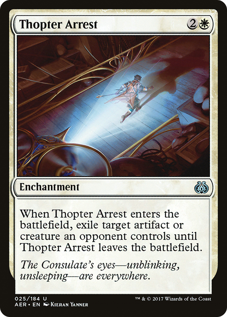 {C} Thopter Arrest [Aether Revolt][AER 025]