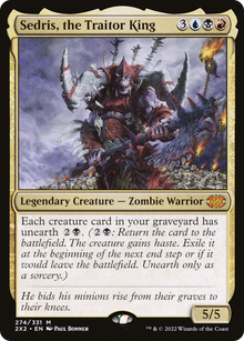 {R} Sedris, the Traitor King [Double Masters 2022][2X2 274] - Misty Mountain Games
