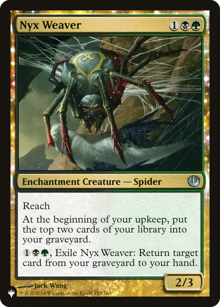 Nyx Weaver [LIST JOU-153] : (enchantment)