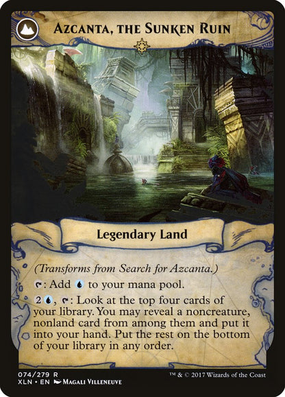 {R} Search for Azcanta // Azcanta, the Sunken Ruin [Ixalan][XLN 074] - Misty Mountain Games