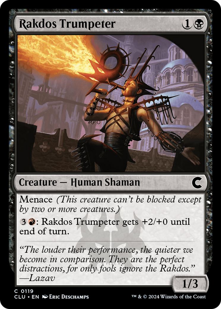 {C} Rakdos Trumpeter [Ravnica: Clue Edition][CLU 119]