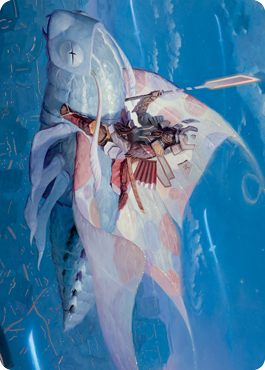 {A} Sky-Blessed Samurai Art Card [Kamigawa: Neon Dynasty Art Series][ANEO 019]