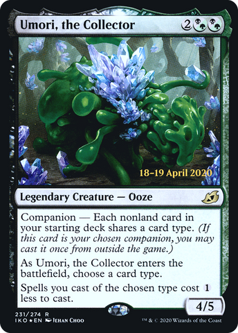 {R} Umori, the Collector [Ikoria: Lair of Behemoths Prerelease Promos][PR IKO 231]