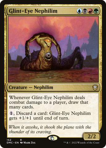 {R} Glint-Eye Nephilim [Dominaria United Commander][DMC 152]