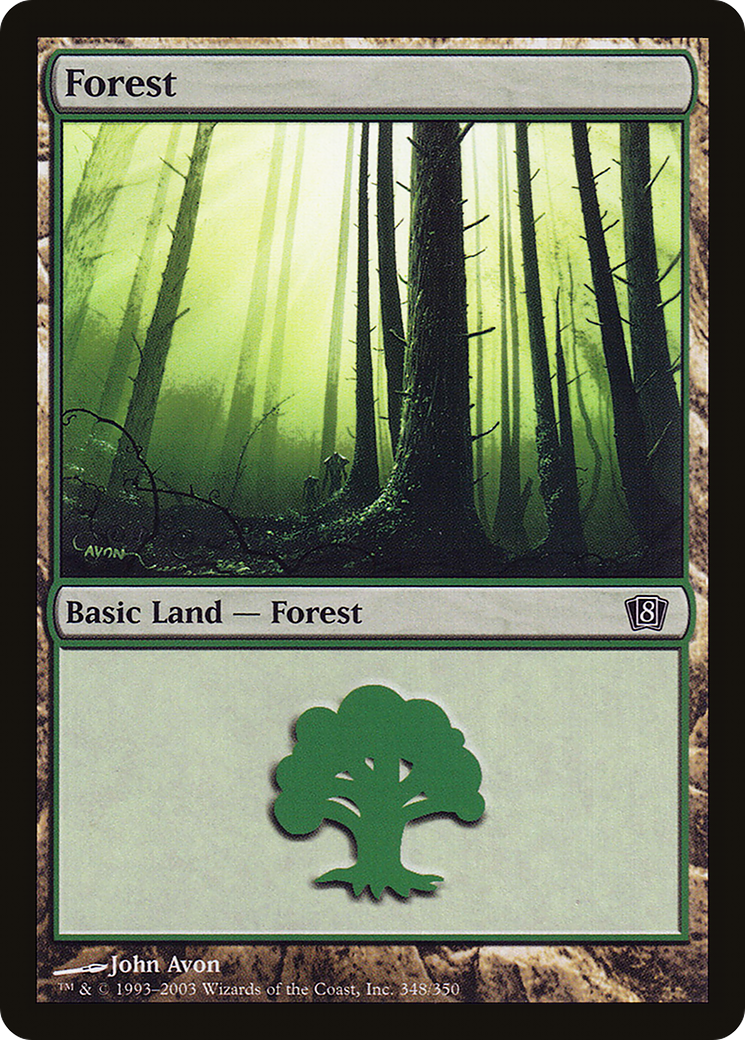 {B}[8ED 348] Forest (348) [Eighth Edition]