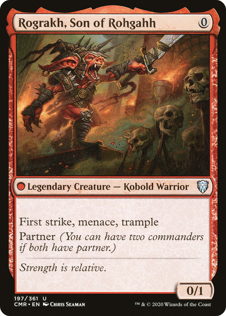 {C} Rograkh, Son of Rohgahh [Commander Legends][CMR 197]