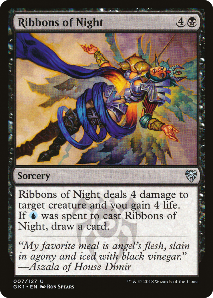 {C} Ribbons of Night [Guilds of Ravnica Guild Kit][GK1 007]