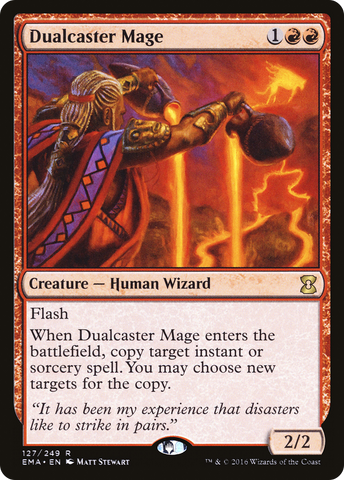{R} Dualcaster Mage [Eternal Masters][EMA 127]