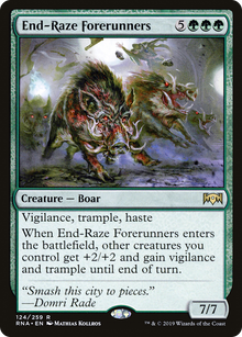{R} End-Raze Forerunners [Ravnica Allegiance][RNA 124]