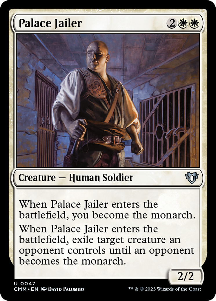 {C} Palace Jailer [Commander Masters][CMM 047]