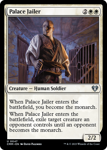 {C} Palace Jailer [Commander Masters][CMM 047]