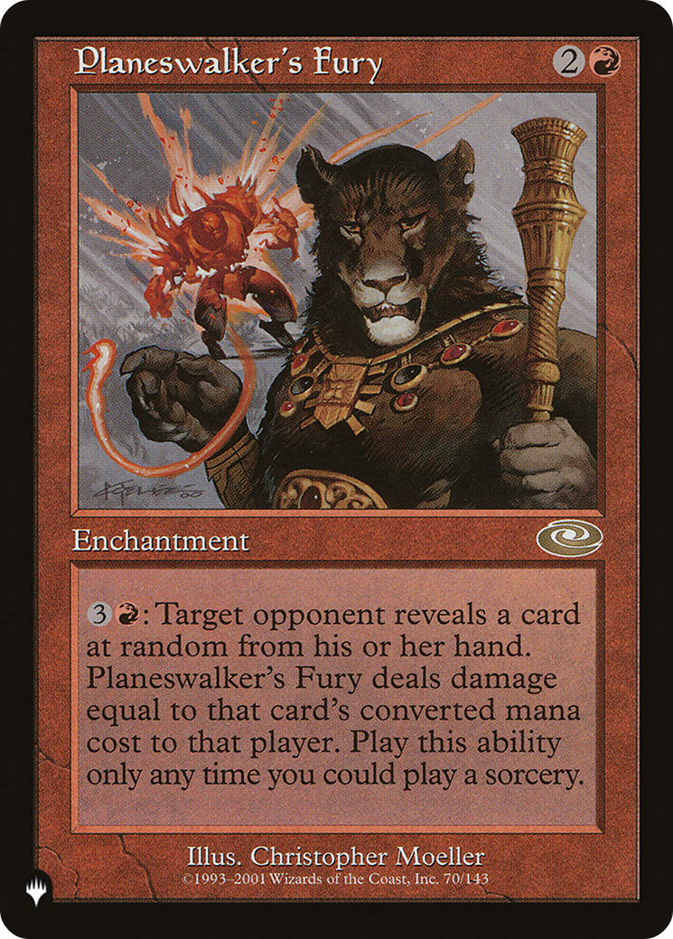 Planeswalker's Fury [LIST PLS-70]