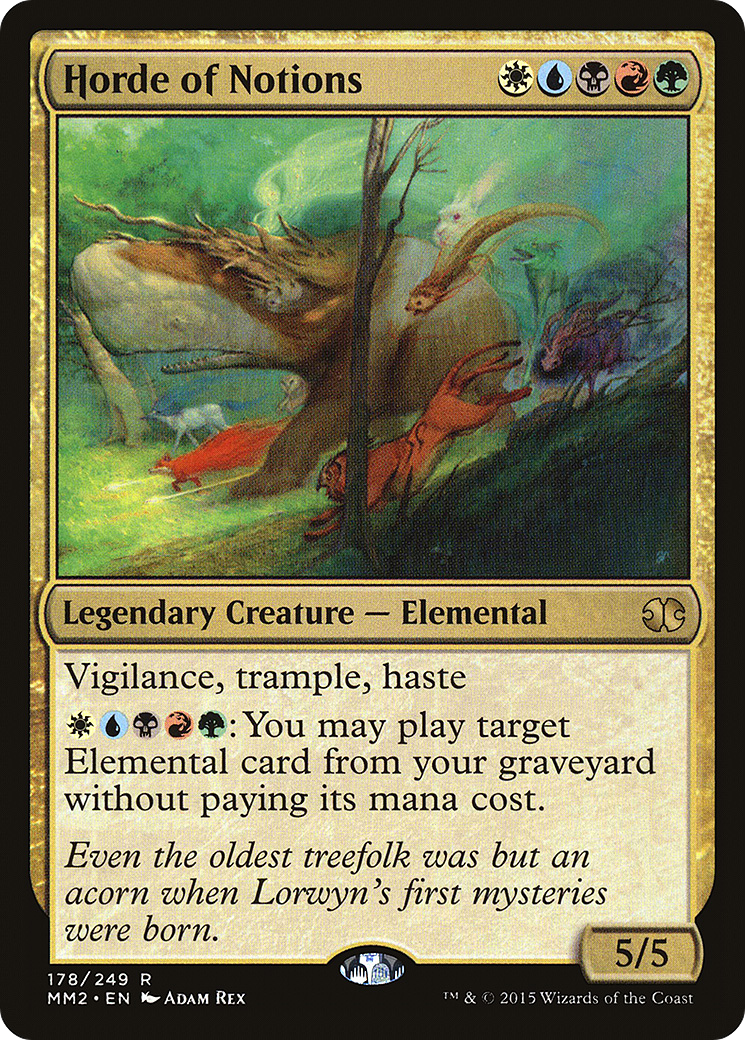 {R} Horde of Notions [Modern Masters 2015][MM2 178] - Misty Mountain Games