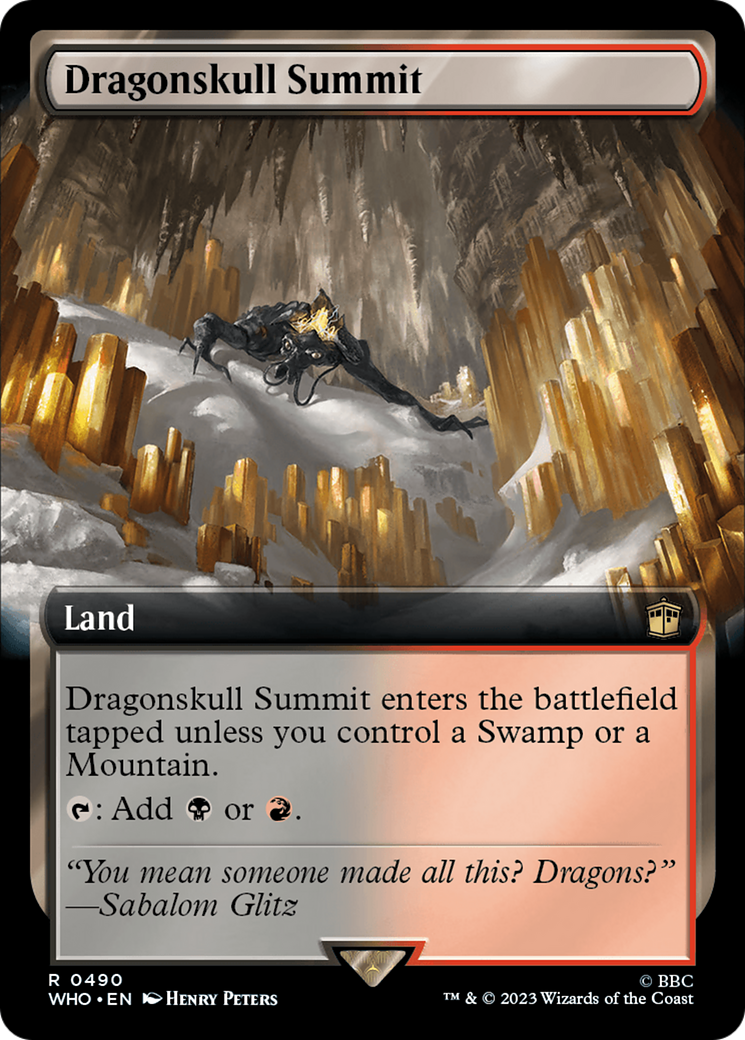 {R} Dragonskull Summit (Extended Art) [Doctor Who][WHO 490]