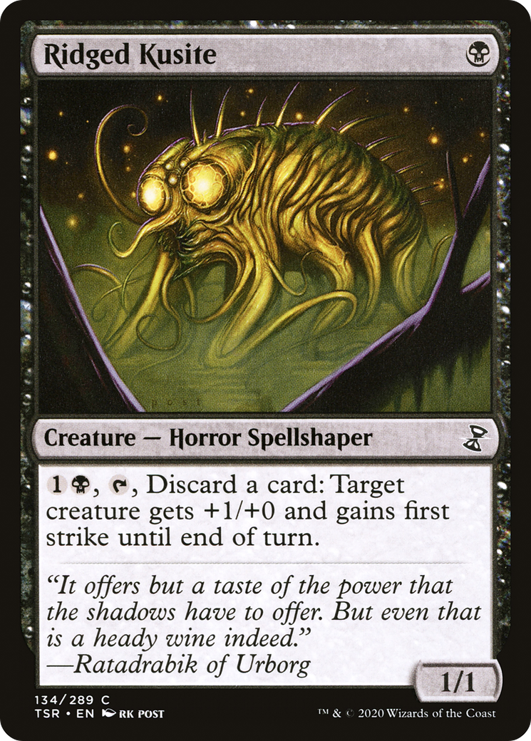 {C} Ridged Kusite [Time Spiral Remastered][TSR 134]