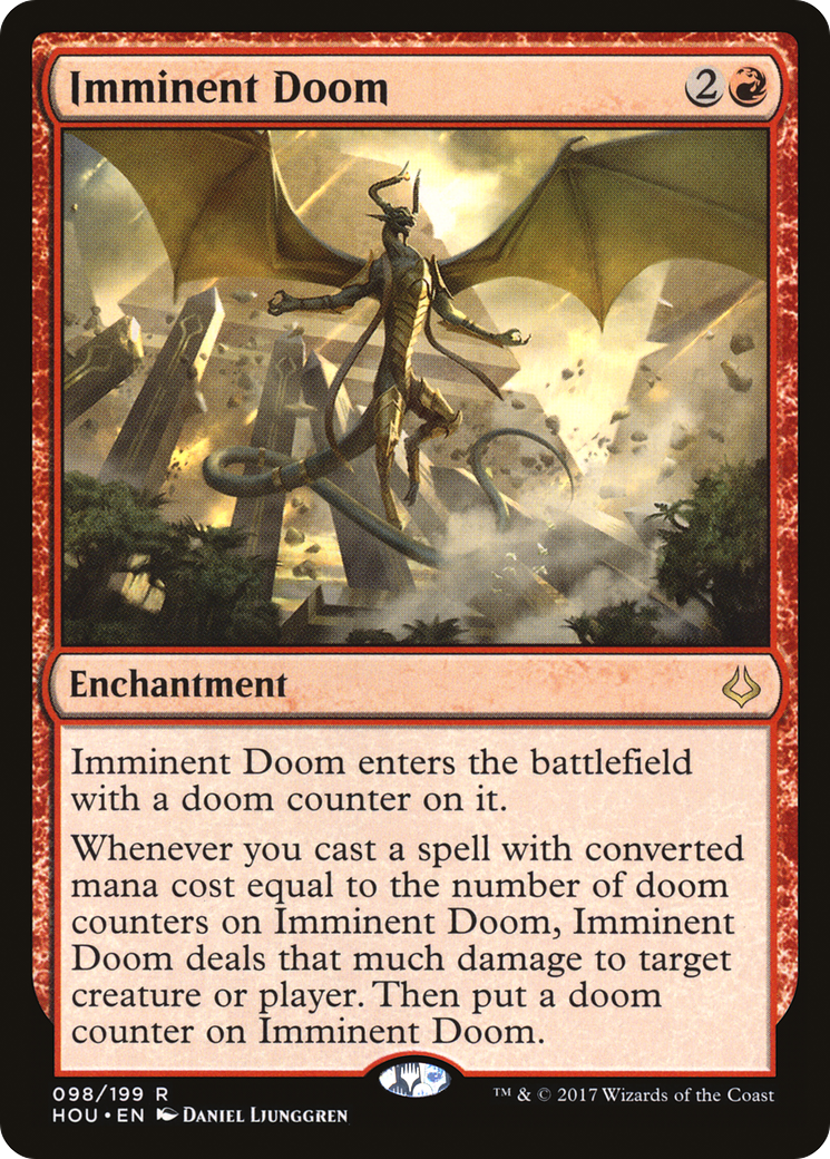 {R} Imminent Doom [Hour of Devastation][HOU 098]