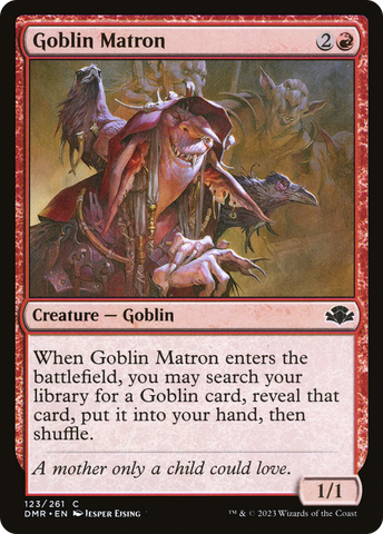 {C} Goblin Matron [Dominaria Remastered][DMR 123]