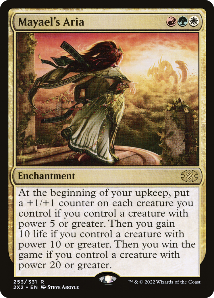 {R} Mayael's Aria [Double Masters 2022][2X2 253]