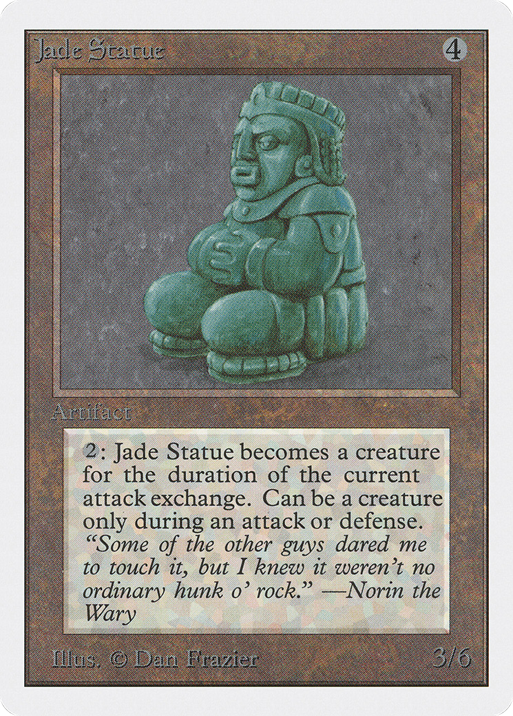 {C} Jade Statue [Unlimited Edition][2ED 254]