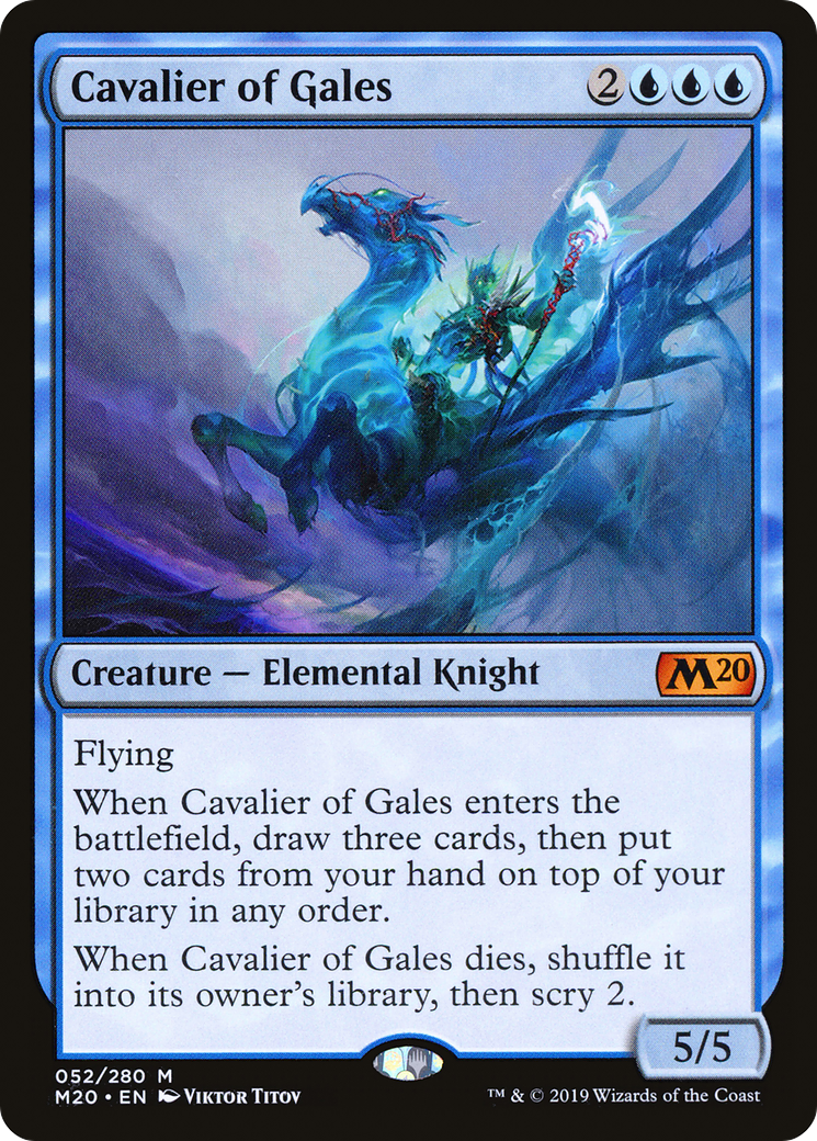 {R} Cavalier of Gales [Core Set 2020][M20 052] - Misty Mountain Games