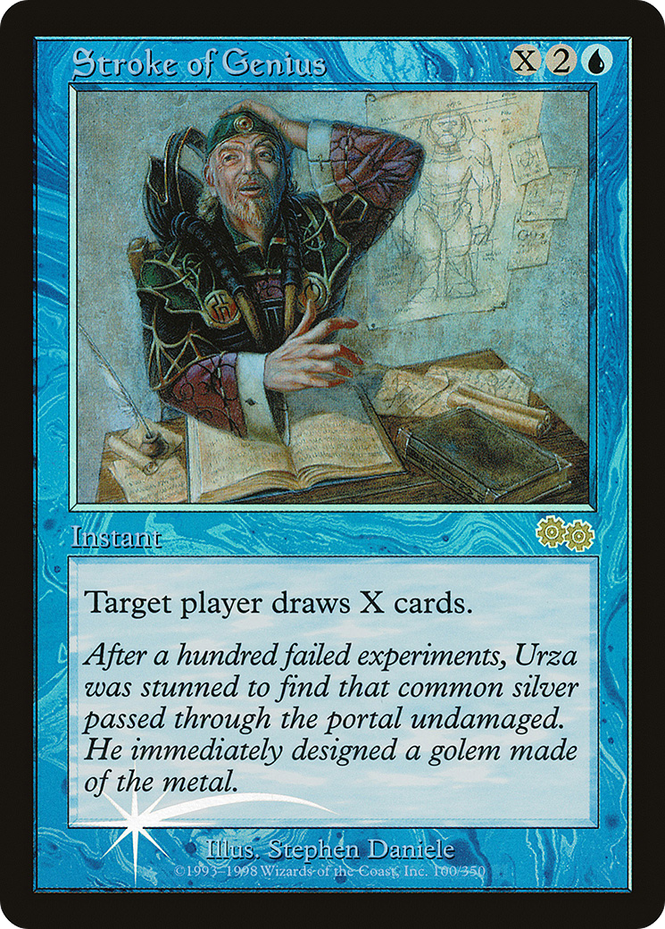{R} Stroke of Genius [Judge Gift Cards 1998][PA J98 002] - Misty Mountain Games