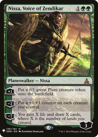 {R} Nissa, Voice of Zendikar [Mystery Booster][LS OGW 138]