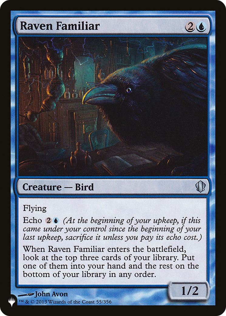 {C} Raven Familiar [LIST C13-55]