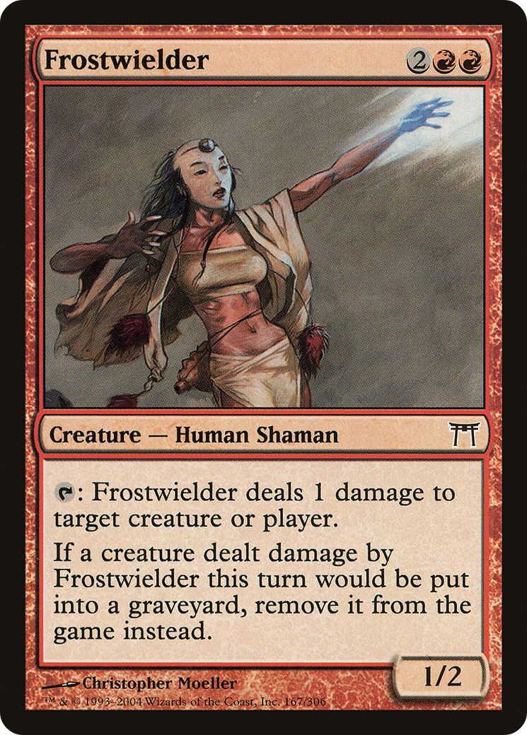 {C} Frostwielder [Champions of Kamigawa][CHK 167]