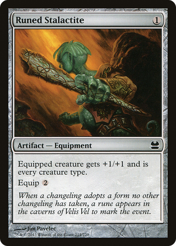 {C} Runed Stalactite [Modern Masters][MMA 214]