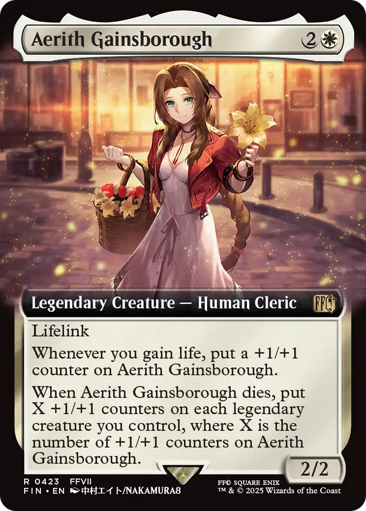 {@@FIN R} Aerith Gainsborough (Extended Art) [FINAL FANTASY][FIN 423]