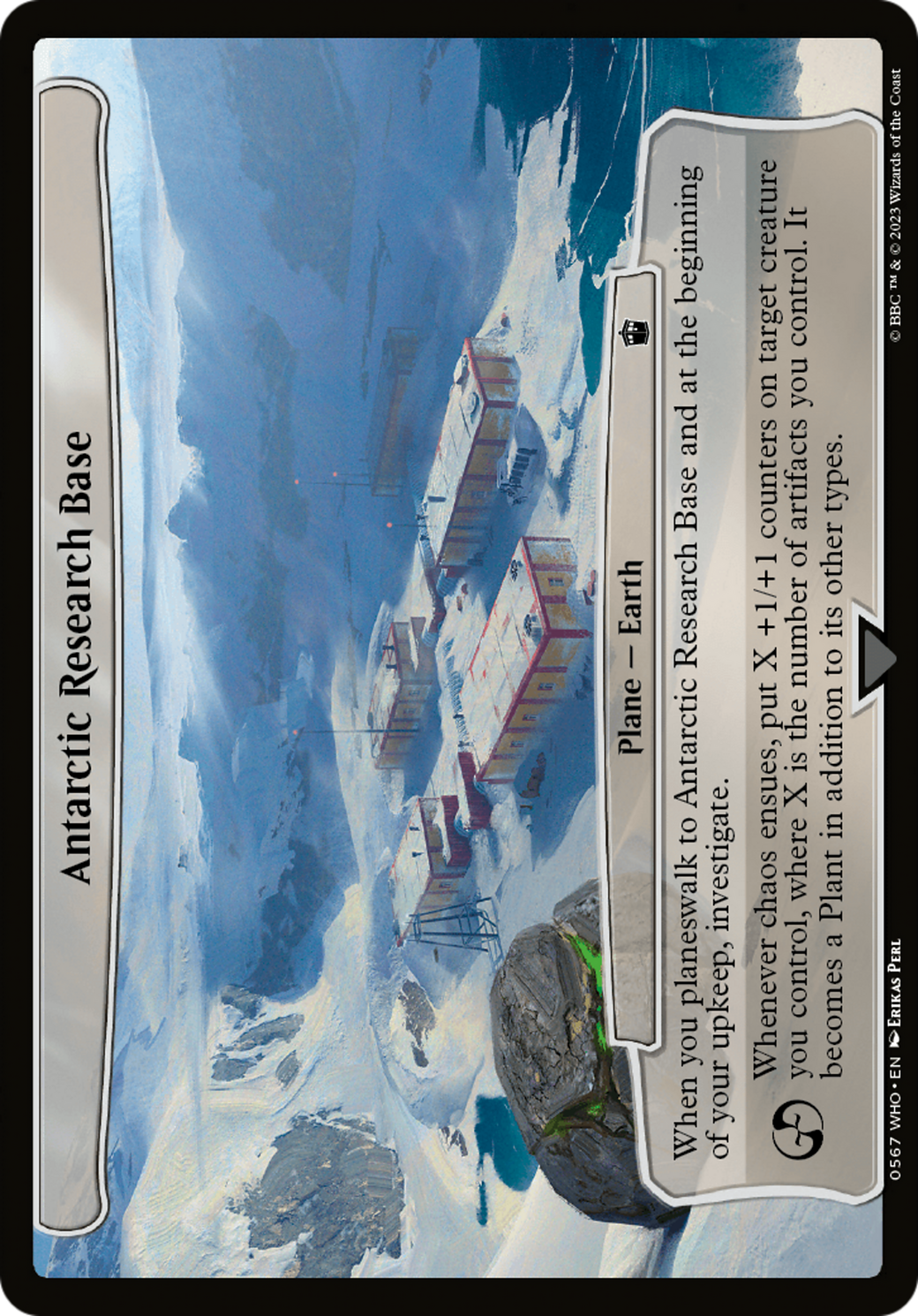 {O} Antarctic Research Base [Planechase][OVR WHO 567]