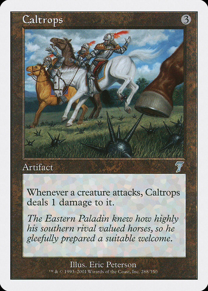 {C} Caltrops [Seventh Edition][7ED 288]