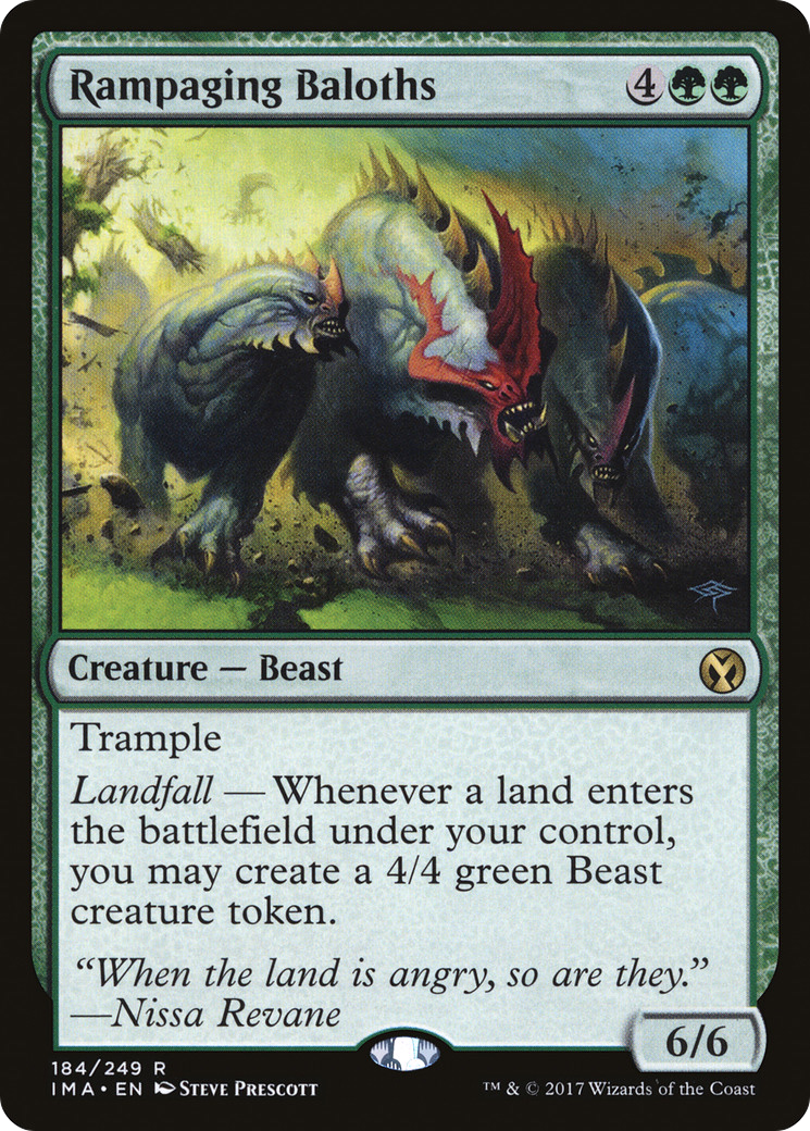 {R} Rampaging Baloths [Iconic Masters][IMA 184] - Misty Mountain Games