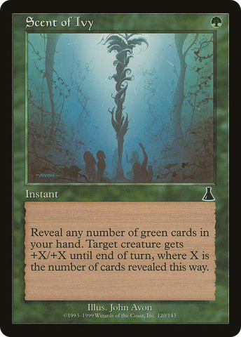 {C} Scent of Ivy [Urza's Destiny][UDS 120]