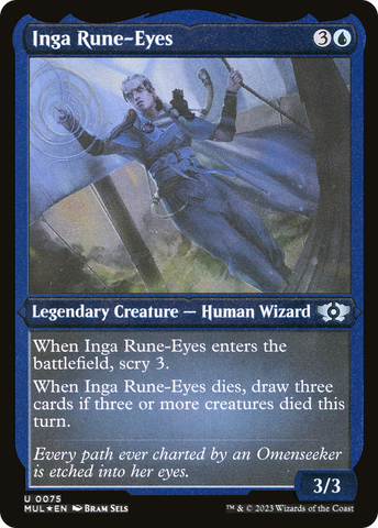 {C} Inga Rune-Eyes (Foil Etched) [Multiverse Legends][MUL 075]