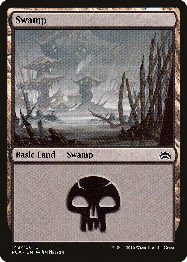 {B}[PCA 143] Swamp (143) [Planechase Anthology]