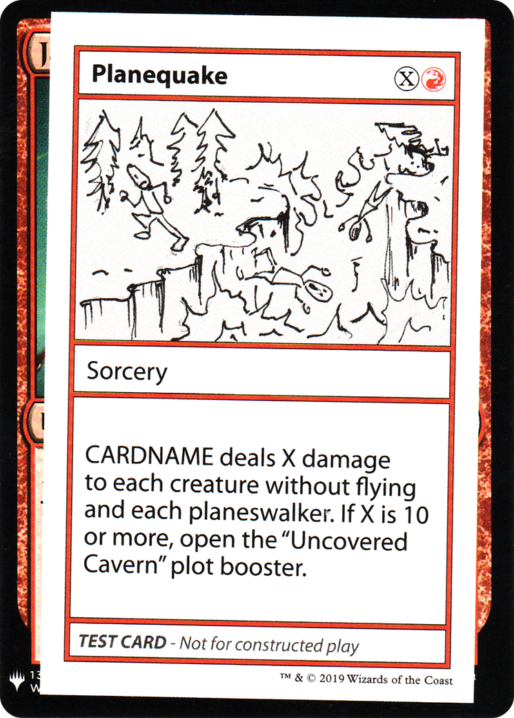 {R} Planequake [Mystery Booster Playtest Cards][CON CMB1 059]
