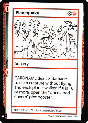 {R} Planequake [Mystery Booster Playtest Cards][CON CMB1 059]