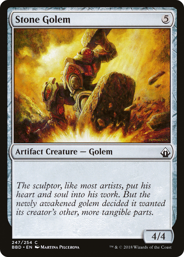 {C} Stone Golem [Battlebond][BBD 247]