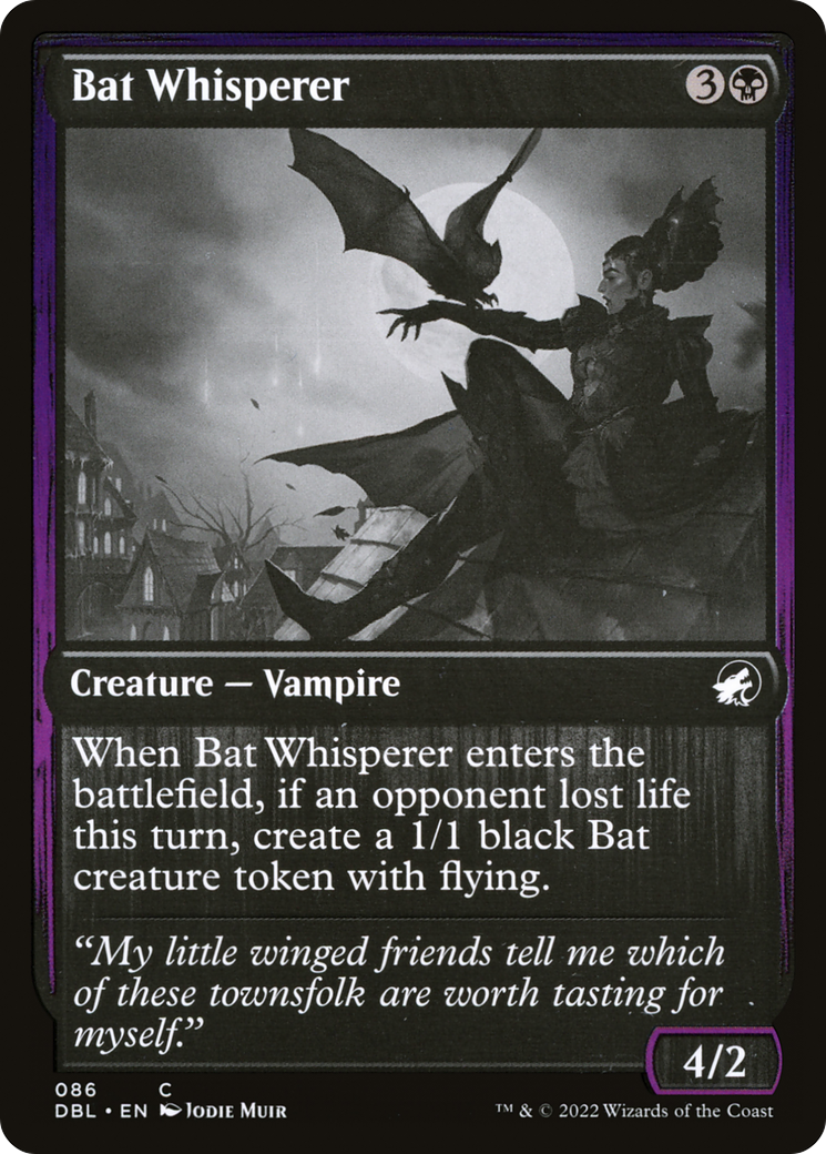 {C} Bat Whisperer [Innistrad: Double Feature][DBL 086]
