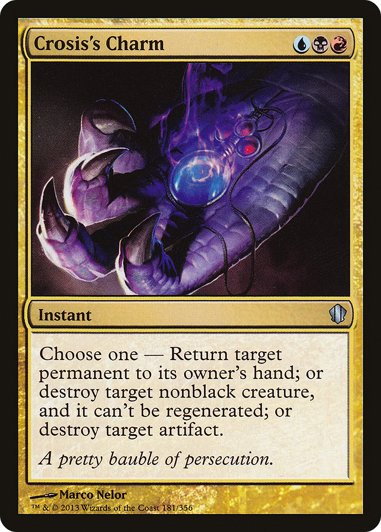 {C} Crosis's Charm [Commander 2013][C13 181]