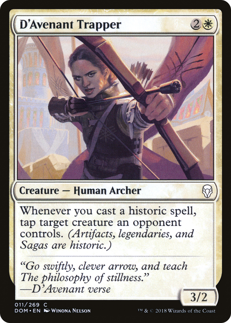 {C} D'Avenant Trapper [Dominaria][DOM 011]