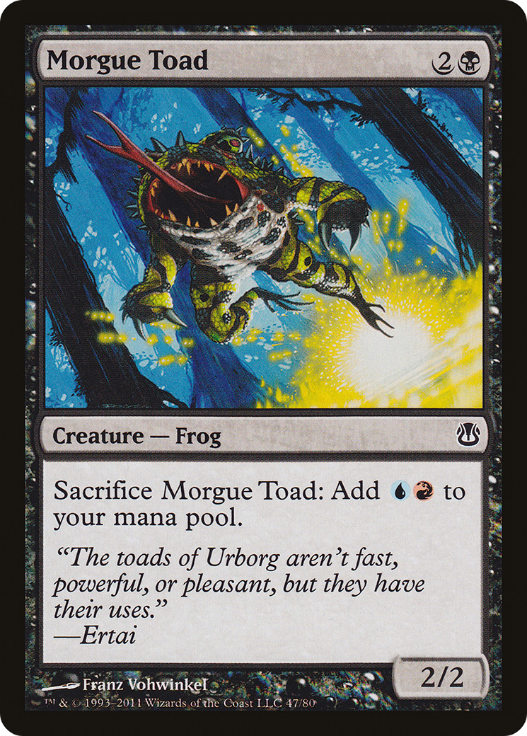 {C} Morgue Toad [Duel Decks: Ajani vs. Nicol Bolas][DDH 047]